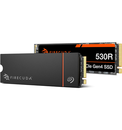 SSD Seagate 4TB FireCuda 530R NVME M.2 PCIe 4.0 x4 ZP4000GM3A073 mit Heatsink