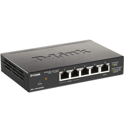 D-Link Switch 5-Port 10/100/1000 DGS-1100-05PDV2