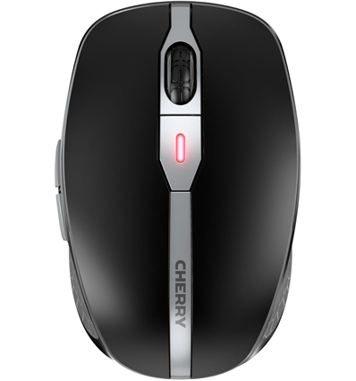 Mouse Cherry MW 9100 - (JW-9100-2) - 6 Tasten - kabellos - 2.4 GHz, Bluetooth 4.0 - kabelloser Empfänger (USB)