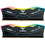 Memorie RAM DDR5 32GB KIT 2x16GB PC 6400 Team T-Force Delta RGB FF3D532G6400HC40BDC01 Black