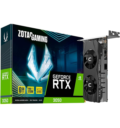 Scheda Video ZOTAC GeForce® RTX 3050 6GB Low Profile