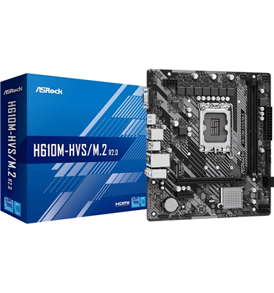 Scheda Madre AsRock H610M-HVS/M.2 R2.0 (1700) (D)