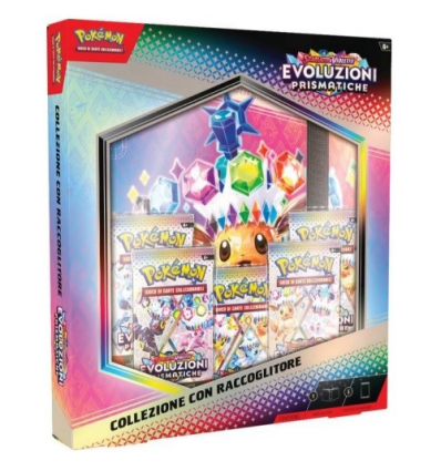 Pokemon - SV8.5 Evoluzioni Prismatiche - 1x Mini Tin Assortito IT (Pre-ordine - in allocazione)