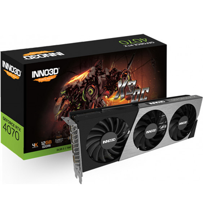 Scheda Video Inno3D GeForce® RTX 4070 12GB X3 OC GDDR6