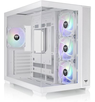 Case Thermaltake View 380 TG ARGB Snow White