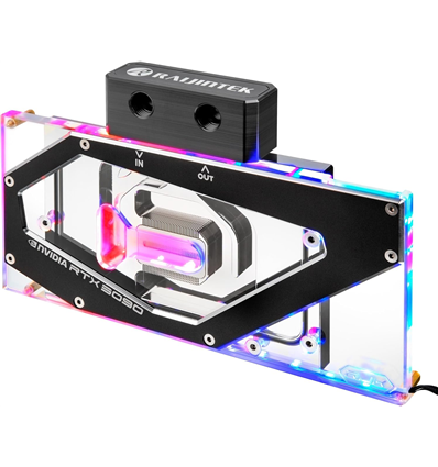 RAIJINTEK WATER BLOCK SAMOS NV3080 RBW FOR VGA WITYH ALU 5V ARGB