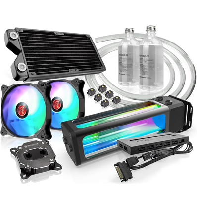 RAIJINTEK DIY KIT SCYLLA ELITE CA240 5V ARGB POMPA+W.BLOCK+RAD.+REFR+FAN+..