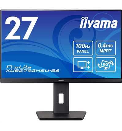 Monitor Iiyama ProLite XUB2792HSU-B6 68.6cm (27) HDMI, DisplayPort, SP