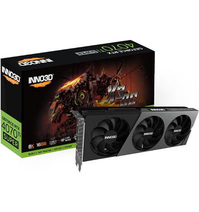 Scheda Video Inno3D GeForce® RTX 4070 Ti 16GB SUPER X3 OC