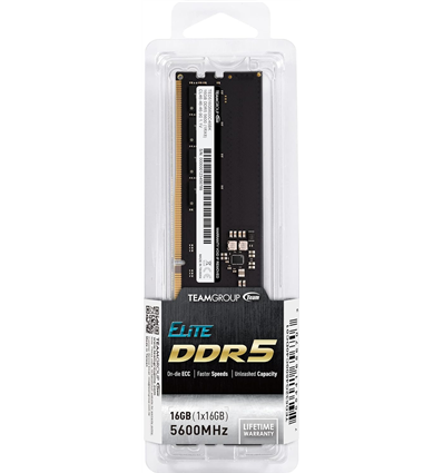 Memoria RAM DDR5 16GB PC 5600 Team Elite TED516G5600C4601