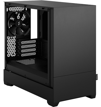 FRACTAL CASE MICRO ATX POP MINI SILENT BLACK SOLID