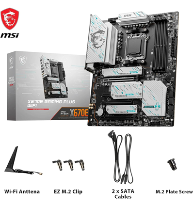 Scheda Madre MSI X670E GAMING PLUS WIFI AM5