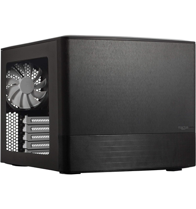 FRACTAL CASE MINI ITX NODE 804 BLACK FD-CA-NODE-804-BL-W