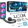 Dissipatore a liquido Cooler CPU Deepcool Raijintek O CYCLOPS 360 BLACK ARGB PWN LCD TFT 1.4 0R10B0022