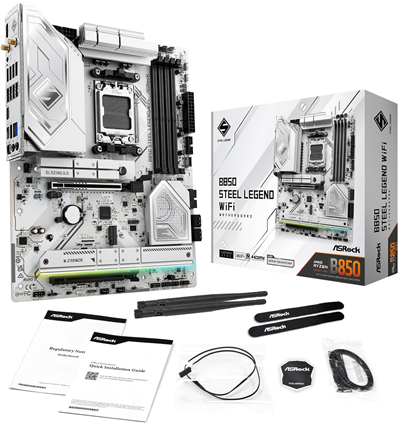 Scheda Madre AsRock B850 Steel Legend WiFi (AM5) (D)