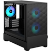 FRACTAL CASE MICRO ATX POP MINI AIR RGB BLACK TG CLEAR TINT