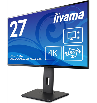 Monitor Iiyama ProLite XUB2792UHSU-B6 68,50cm (27)LED,HDMI,DisplayPort,USB-C,SP