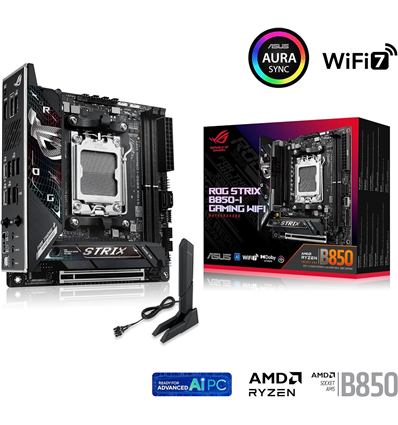 Scheda Madre Asus ROG STRIX B850-I Gaming WIFI (AM5) (D)