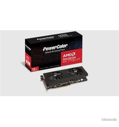 Scheda Video PowerColor Radeon Powercolor RX 7700XT 12GB (Dual Fan)