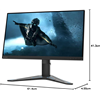 Monitor Lenovo G27qe-20 68,60cm (27)LED,HDMI,DisplayPort 66E1GAR1EU