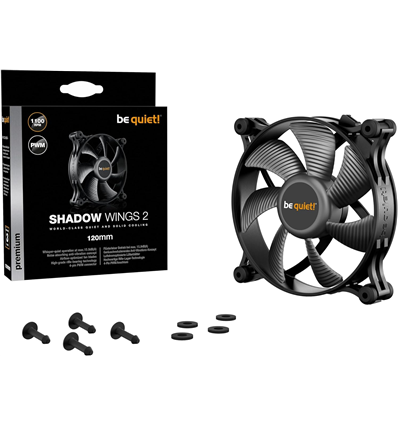 PC FAN Be Quiet Shadow Wings 2 120mm PWM