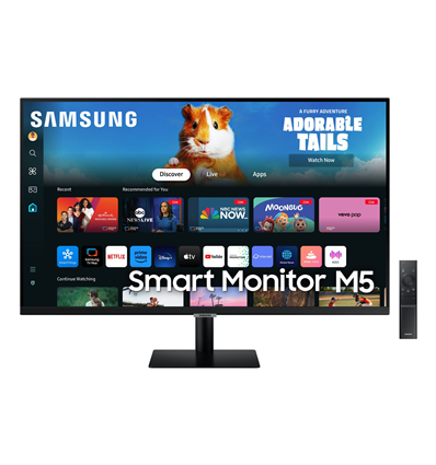 Smart Monitor Samsung S27DM500 smartmonitor,fhd,speaker e telecomando