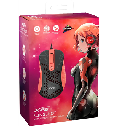 ADATA XPG GAMING MOUSE SLINGSHOT MERA ED. RGB ULTRA LIGHT 73g PMW 3360 12,0