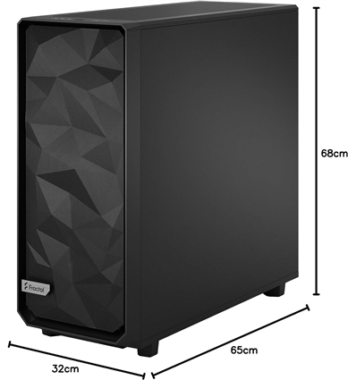 FRACTAL CASE FULL TOWER MESHIFY 2 XL BLACK TG DARK TINT FD-C-MES2X-01