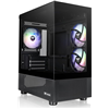 THERMALTAKE CASE MICRO VIEW 170 TF ARGB BLACK TG 3xARGB FAN