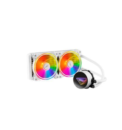 Dissipatore a liquido Cooler CPU ADATA LEVANTE X 240 ARGB WHITE RGB mirror pump head