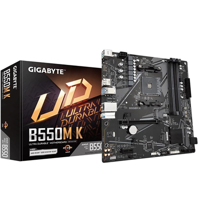 Scheda Madre Gigabyte B550M K (AM4) mATX