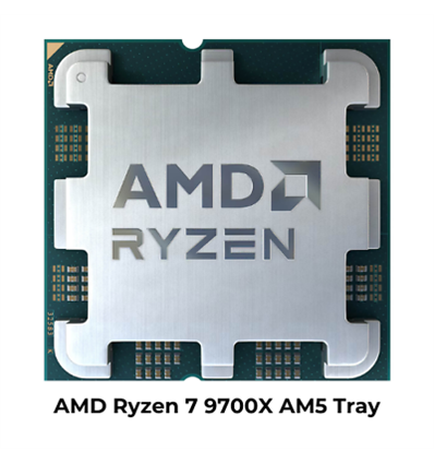 CPU AMD Ryzen 7 9700X Tray AM5 (5,500GHz) 100-000001404