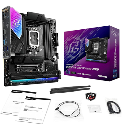 Scheda Madre AsRock B860M Lightning WiFi (1851) mATX