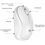Mouse Logitech M240 Bluetooth white (910-007120)