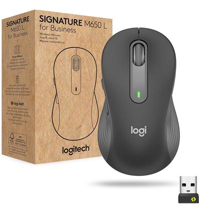 Mouse Logitech Signature M650 for Business Wireless graphit (910-006274)