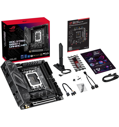 Scheda Madre ASUS ROG STRIX B860-I GAMING WIFI (1851) ITX