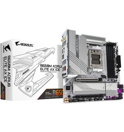 Scheda Madre Gigabyte B650M-A Elite AX Ice (AM5) mATX