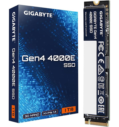 SSD GIGABYTE Gen4 4000E 1TB M.2 PCIe GE440E1TB PCIe 4.0x4 NVME