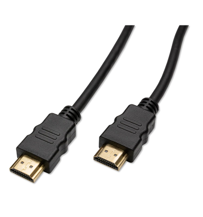 Cavo da HDMI a HDMI Nero 4K 60Hz 1m HighSpeed connettore Oro