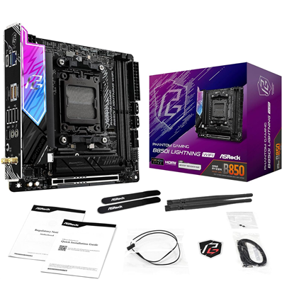 Scheda Madre AsRock B850I Lightning WiFi (AM5) ITX