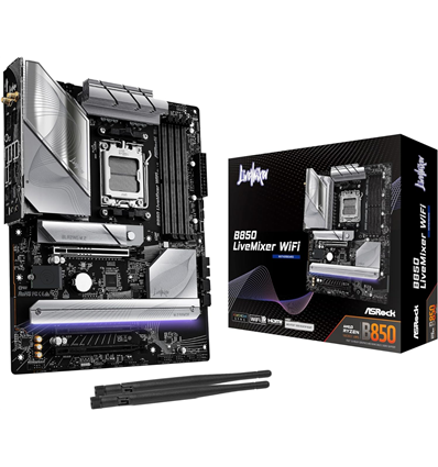 Scheda Madre ASROCK B850 LiveMixer WiFi (AM5) ATX