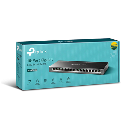 TP-Link Unmanaged Pro Switch 16-port TL-SG116E