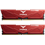 DDR5 32GB KIT 2x16GB PC 6400 Team T-Force Vulcan FLRD532G6400HC40BDC01 rot