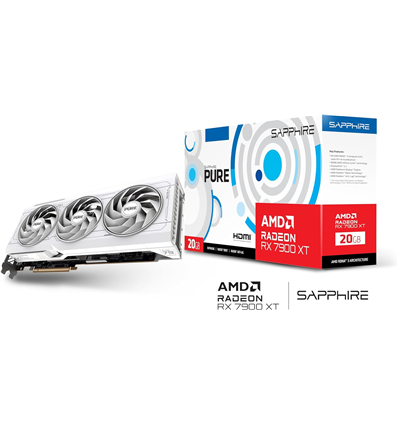 Scheda Video SAPPHIRE RADEON RX 7900 XT 20GB Pure GDDR6 (UEFI)