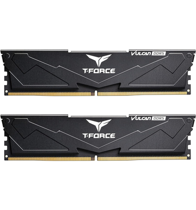 DDR5 32GB KIT 2x16GB PC 6400 Team T-Force Vulcan FLBD532G6400HC40BDC01 nero