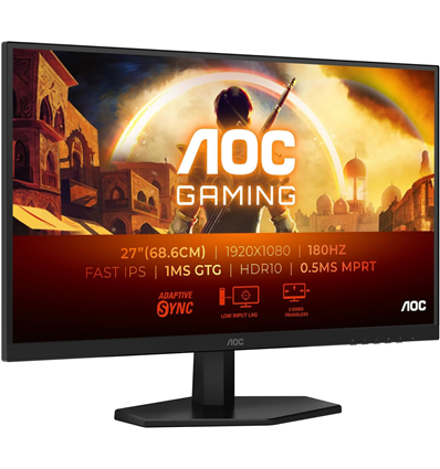Schermo AOC Gaming 27G42E 68,6 cm (27)LED,HDMI,DisplayPort 180Hz