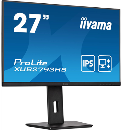 Schermo Iiyama ProLite XUB2793HS-B7 68,6 cm (27)HDMI,DisplayPort,SP