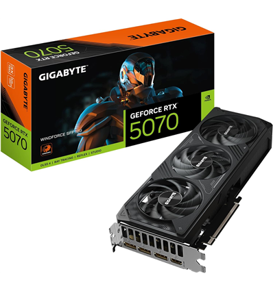 Scheda Video Gigabyte GeForce® RTX 5070 12GB Windforce SFF