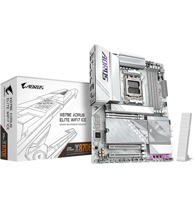 Scheda Madre Gigabyte GA-X870E A ELITE WIFI7 ICE (AM5) ATX