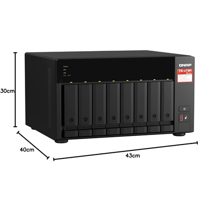 NAS Server QNAP TS-873A-8G 8 Bay - SATA 6Gb/s